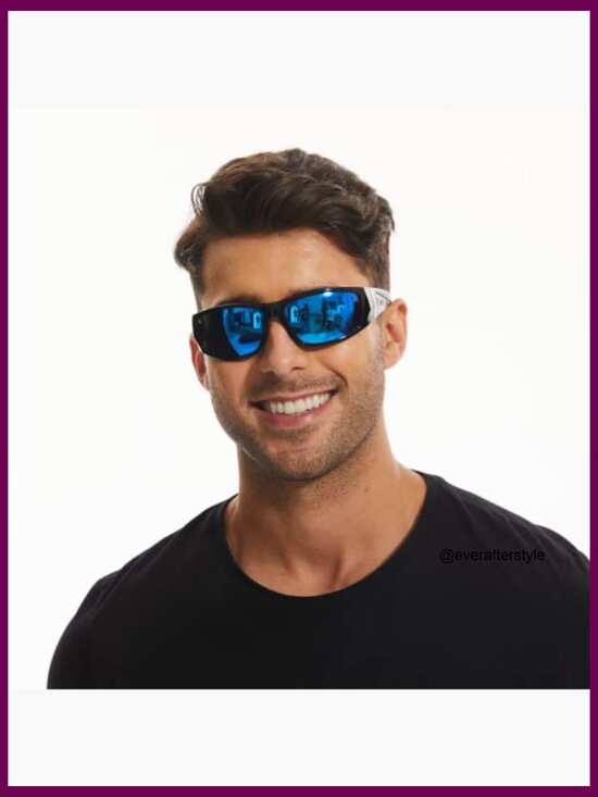 Polarized Sunglasses with Corning Glass Lens, Nylon Frames, Spring Hinges